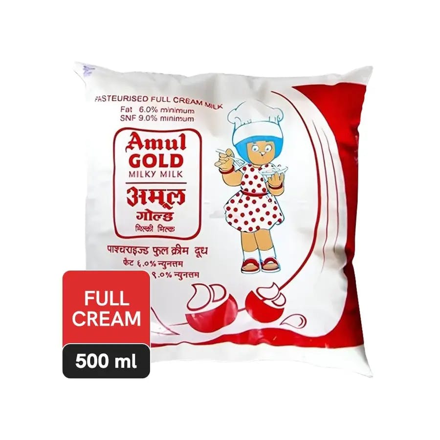 Amul Full Cream Milk 500ml
