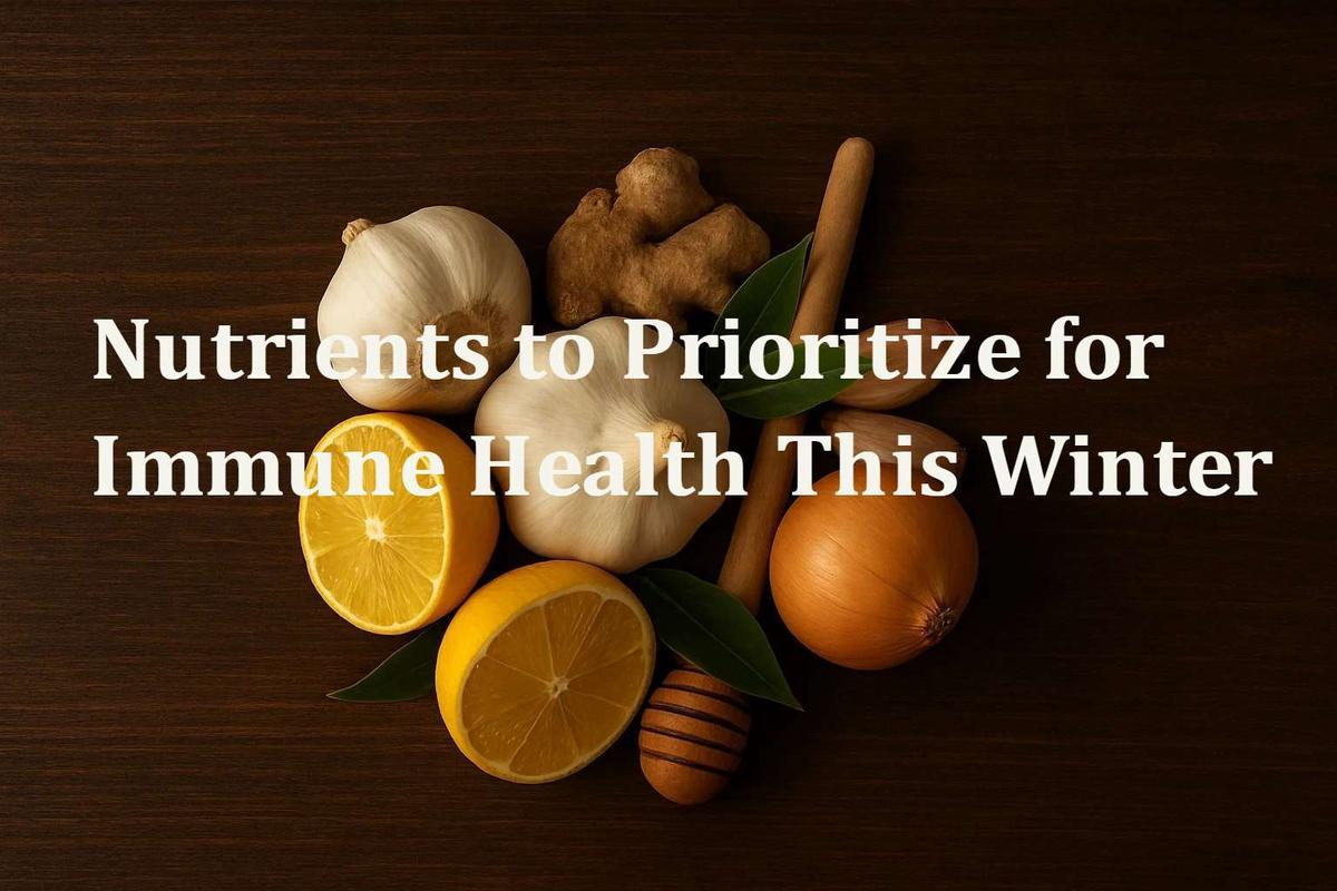Nutrients to Prioritize for Immune Health This Winter