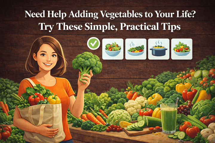Need Help Adding Vegetables to Your Life? Try These Simple, Practical Tips