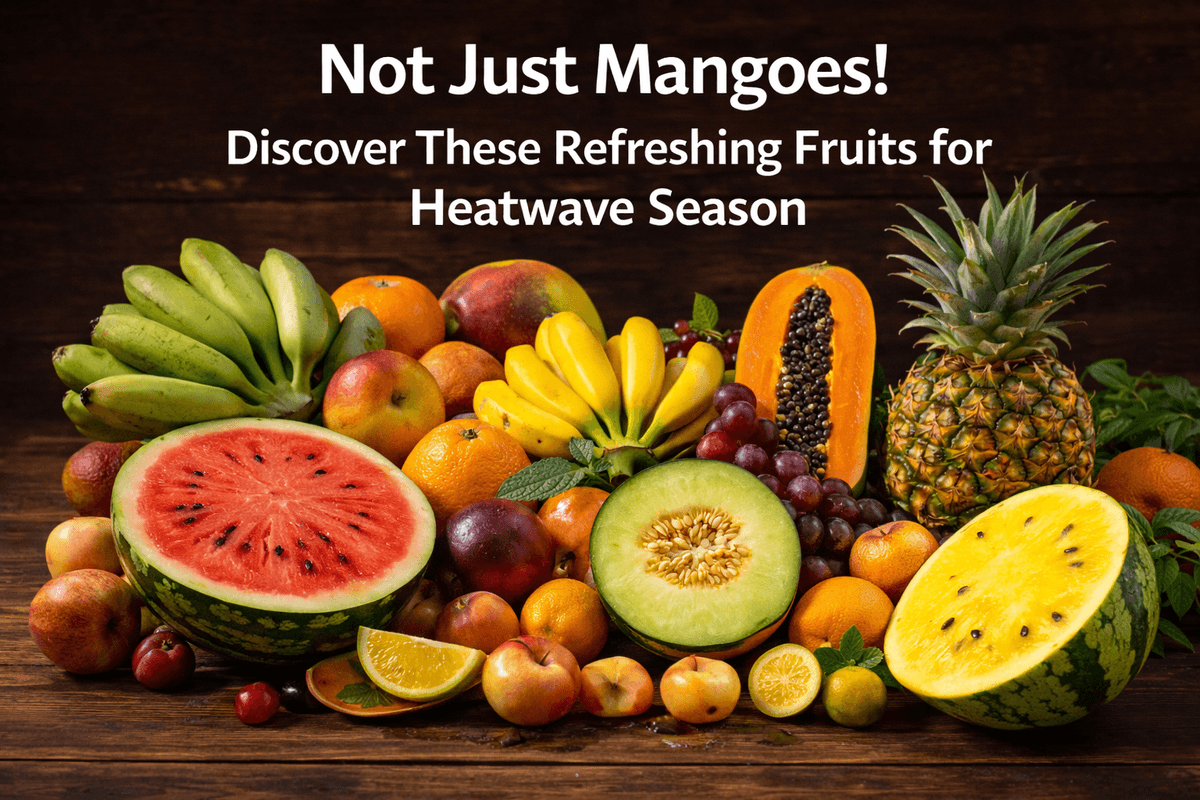 Not Just Mangoes! Discover These Refreshing Fruits for Heatwave Season
