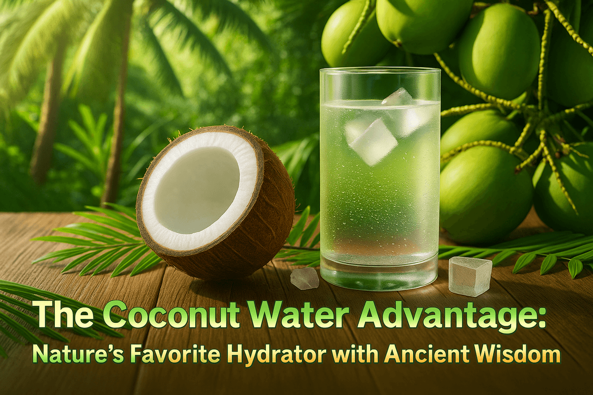 The Coconut Water Advantage: Nature’s Favorite Hydrator with Ancient Wisdom | Fresh Buyzar